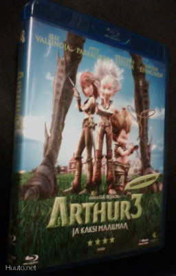 ARTHUR 3 JA KAKSI MAAILMAA Blu-ray (Sis.postikulut)
