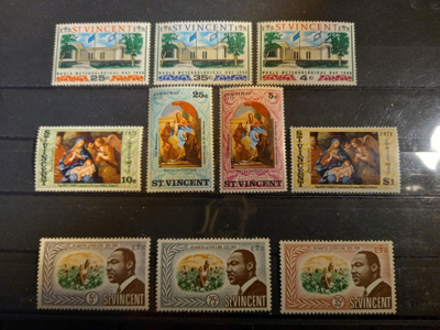 SAINT VINCENT Karibia postituoreita merkkejä - sarjoja **