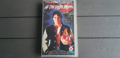 VHS: All The Right Moves / Kovaa Peliä (Tom Cruise 1983/1989
