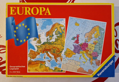 Eurooppa Palapeli . Ravensburger 1992