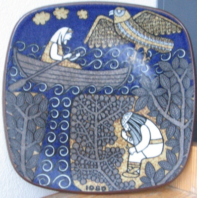 Arabia Kalevala vuosilautanen 1980