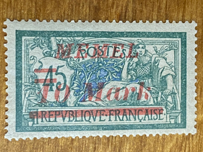 SAKSA 1922 MEMEL Mi113 MERKKI**