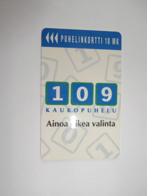 PUHELINYHTIÖT PUHELINKORTTI 10
