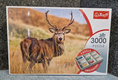 Palapeli saksanhirvi 3000 palaa uusi muoveissa