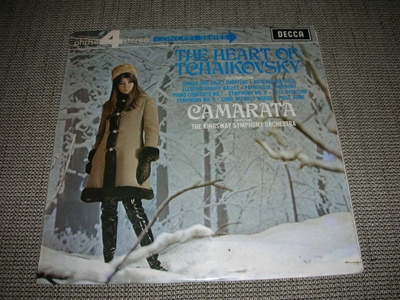 LP vinyyli The heart of Tshaikovsky