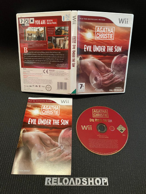 Agatha Christie EVIL UNDER THE SUN Wii - CiB