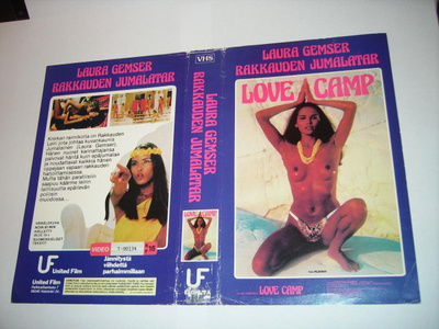 Vhs kansipaperi Fix - RAKKAUDEN JUMALATAR  (Sis.postikulut)