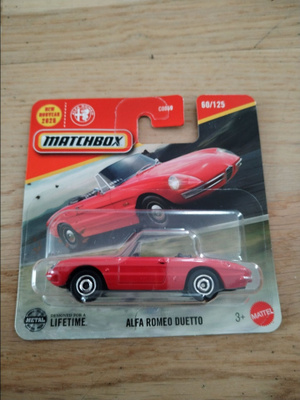 Matchbox Alfa Romeo Duetto