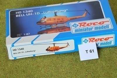 #T61 Pienoisrautatiehen koottava helikopteri, 1:87