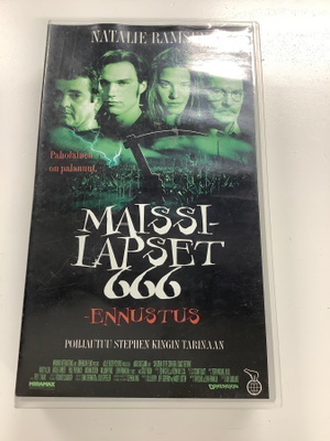 MAISSILAPSET 666 ENNUSTUS  (SUOMI)   VHS (STEPHEN KING)