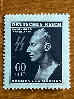BÖHMEN MÄHREN 1943 VUOSI REINHARD HEYDRICHIN KUOLEMASTA**