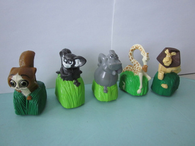 Nestle Madagascar figuurit, 5 kpl