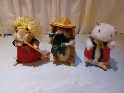 Gemmy Dancing Hamster 3kpl