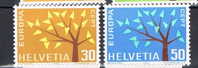 Sveitsi 1962 - Europa CEPT  ++