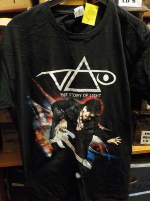 STEVE VAI UUSI KIERTUE T-PAITA VUODELTA 2014 KOKO L