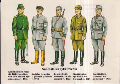 Suomalaisia tykkimiehiä ,      e133