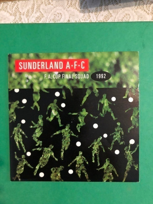 Sunderland A.F.C: F.A.CUP Final Squad 1992.