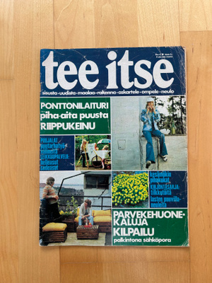Tee Itse lehti 4/1972