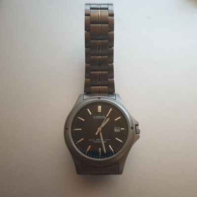 Lorus 100 wr titanium quartz