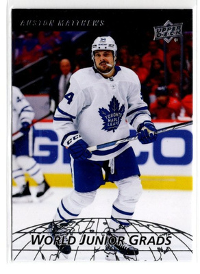 Auston Matthews 22-23 UD World Junior Grads WG-8