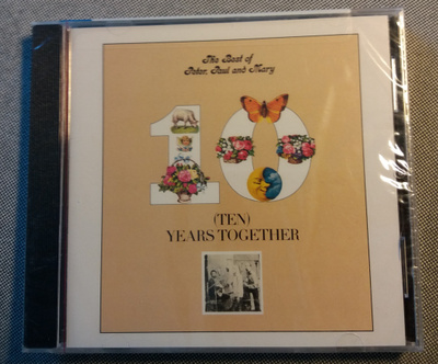 PETER Paul MARY Best Of Ten Years Together CD UUSI