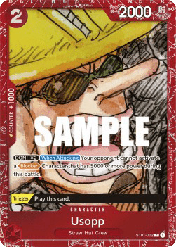 One Piece Usopp (ST01-002)