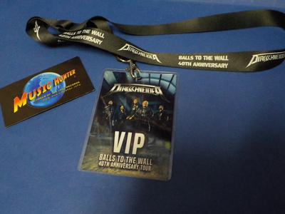 DIRKSCHNEIDER BALLS TO THE WALL BACKSTAGEPASSI