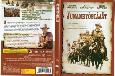 junanryöstäjät (20 290) k -FI- DVD suomik. john wayne 1973