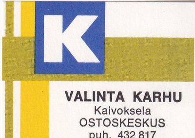 Kaivoksela,. Valinta Karhu  7/3