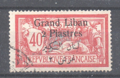 Libanon 1924 2 pia tyyppiä 1