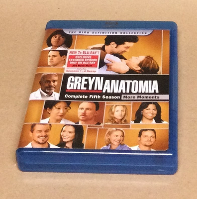 Greyn anatomia kausi 5 Blu-ray