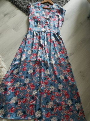 Zara kukkakuosillinen Jumpsuit Mekko - koko M