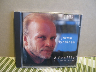 Jorma Hynninen:A profile of a great career cd