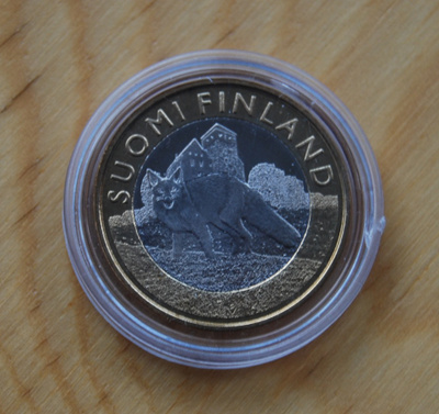 Suomi 5 euro 2014 Varsinais-Suomi - Kettu