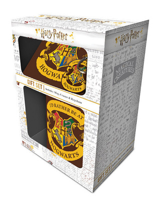 HARRY POTTER HOGWARTS GIFT SET	(18 236)	muki, lasinalunen, a