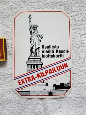 KESOIL LUOTTOKORTTI KILPAILU VANHA TARRA