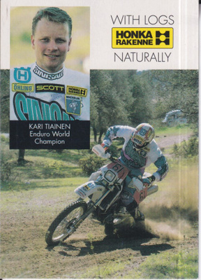 Kari Tiainen, Enduro World Champion  ,  e85