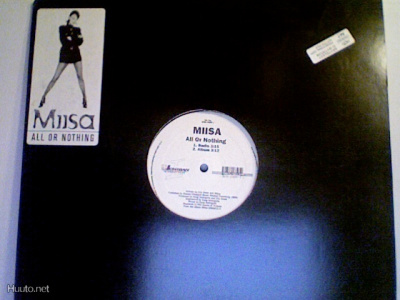 MIISA :: ALL OR NOTHING :: VINYYLI  12" MAXI PROMO  1995