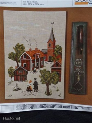 Ristipistomalli Idyllinen kirkonkylä OOE