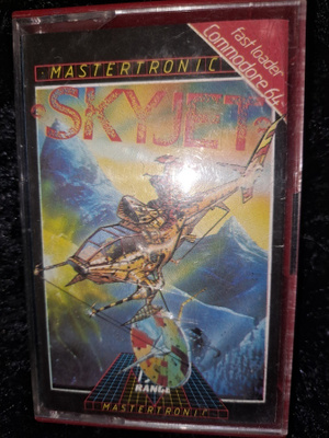 Commodore 64 Skyjet videopeli alkuperäisrasiassaan