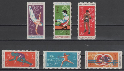 (S0577) CUBA, 1964 (Summer Olympic Games). MNH**