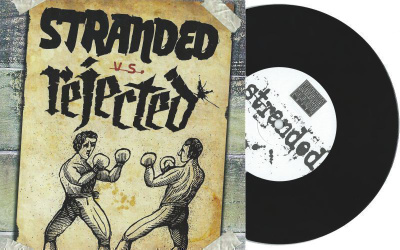 STRANDED/REJECTED - split 7" EP (suomi punk 2008)