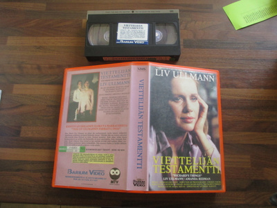 VIETTELIJÄN TESTAMENTTI - vanha vhs ISOKOPPA