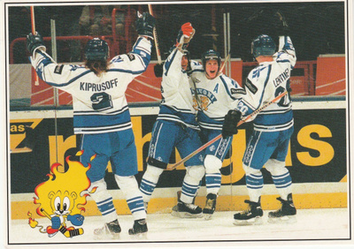 POSTIKORTTI  JÄÄKIEKON MM KILPAILUT 1997