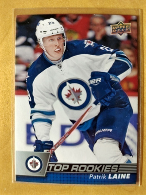 Patrik Laine UD Top Rookies jääkiekkokortti nro R-3