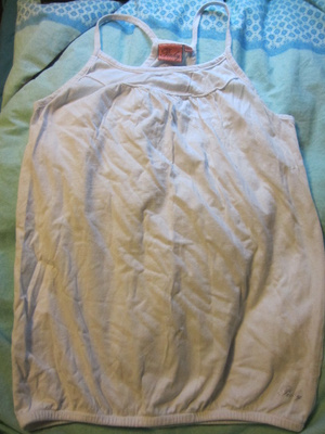Toppi / T-Paita 150 cm Pinky * valkoinen * painijaselkä