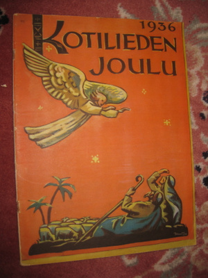 Kotiliesi  joulu 1936 : kansi Martta Wendelin