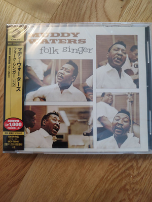Muddy Waters: Folk Singer japsi cd, uusi
