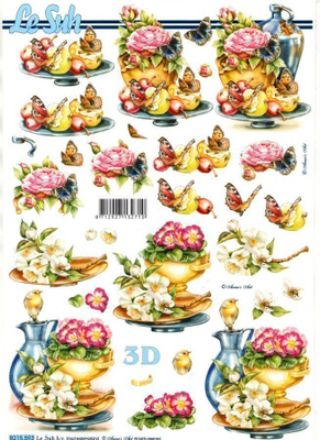 3D  "°°RUUSUJA, PERHOSIA & KESÄOMPPUJA°°" /Le Suh