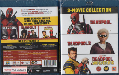 Deadpool 1 / Deadpool 2 / Deadpool & Wolverine	(48 952)	UUSI